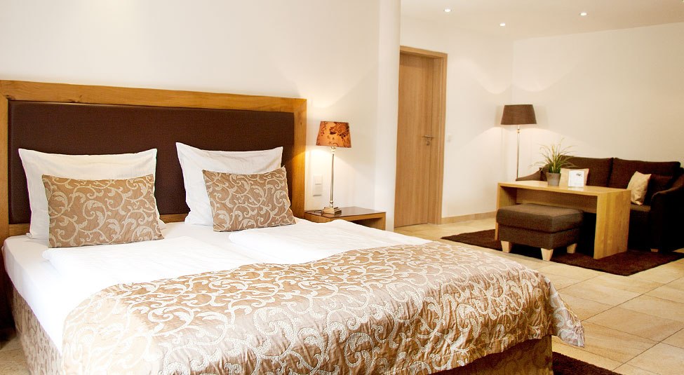 Cosy bedroom in country-house style