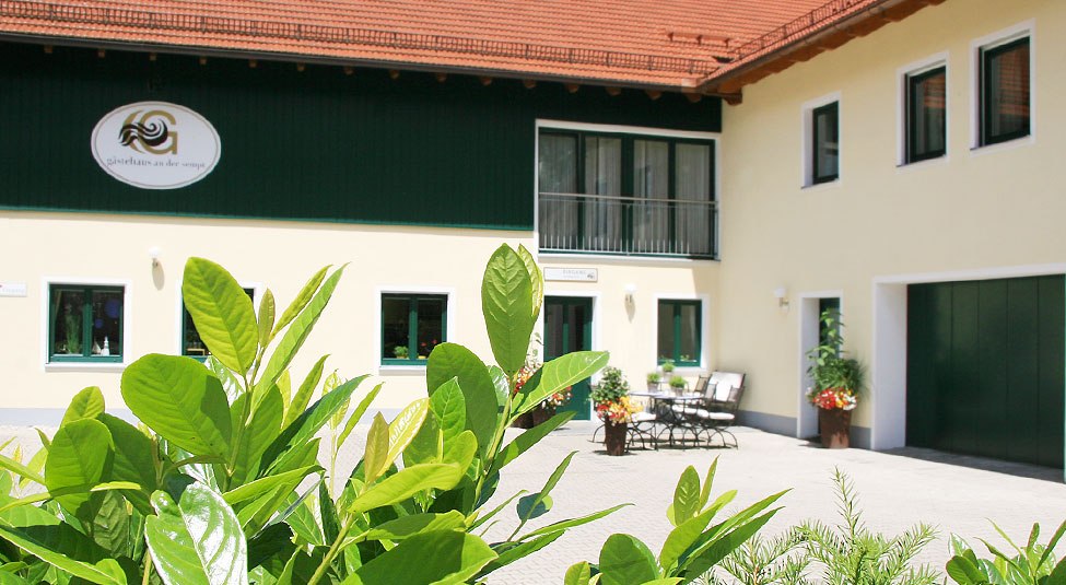 Exterior view of the guesthouse